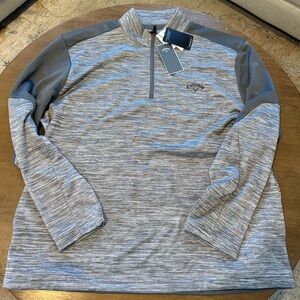Callaway Heathered Gray Pullover